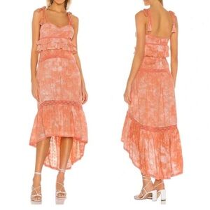 Revolve TULAROSA Rumer Eyelet High-Low
Dress Size Small